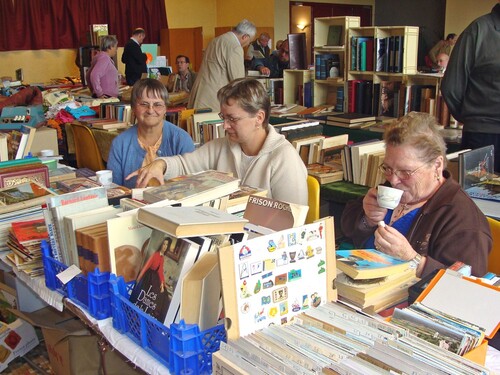 Des livres au Village 2009 à Recey sur Ource