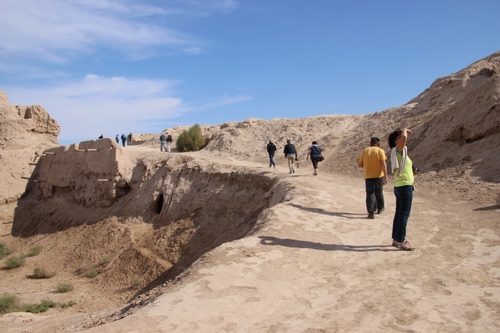 Les citadelles du désert Kyzyl Koum : Toprak Kala