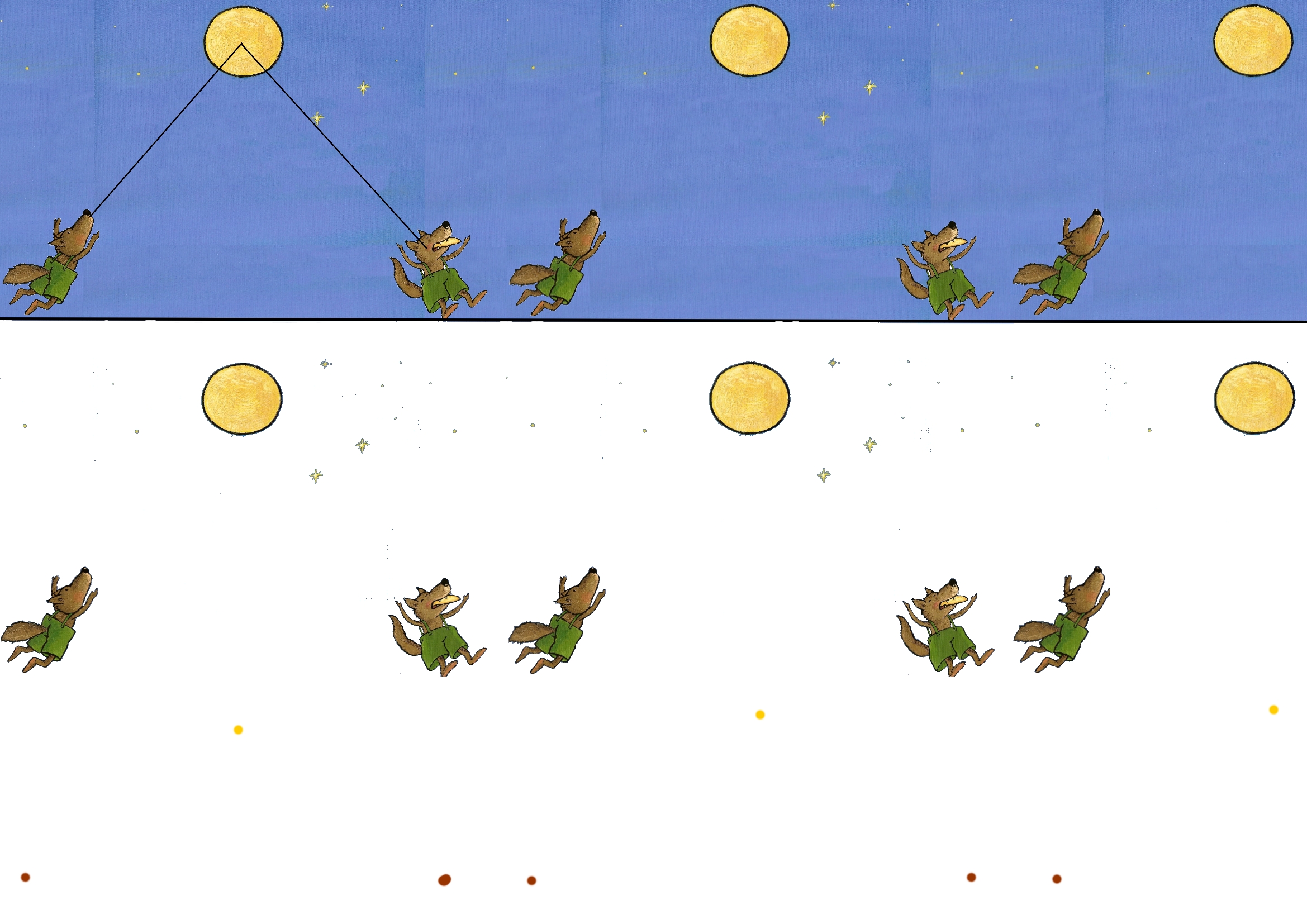 Loup Gouloup Et La Lune Exploitation Maternelle Loup Gouloup et la lune - Maitresse Myriam
