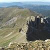 Du sommet (2566 m) du pico de la Garganta de Borau, les Mallos de Lecherines