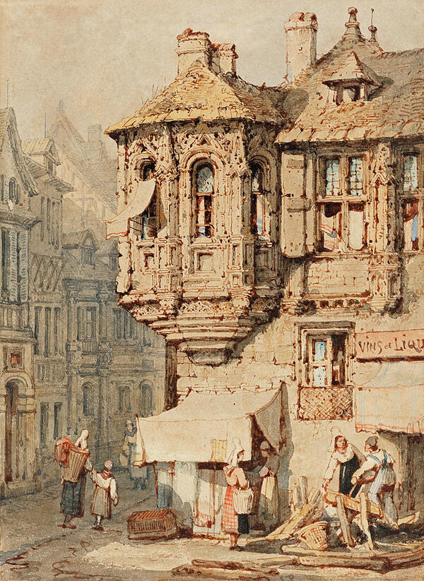 Aquarelles de : Samuel Prout