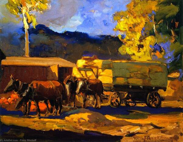 Peinture de : Franz Bischoff