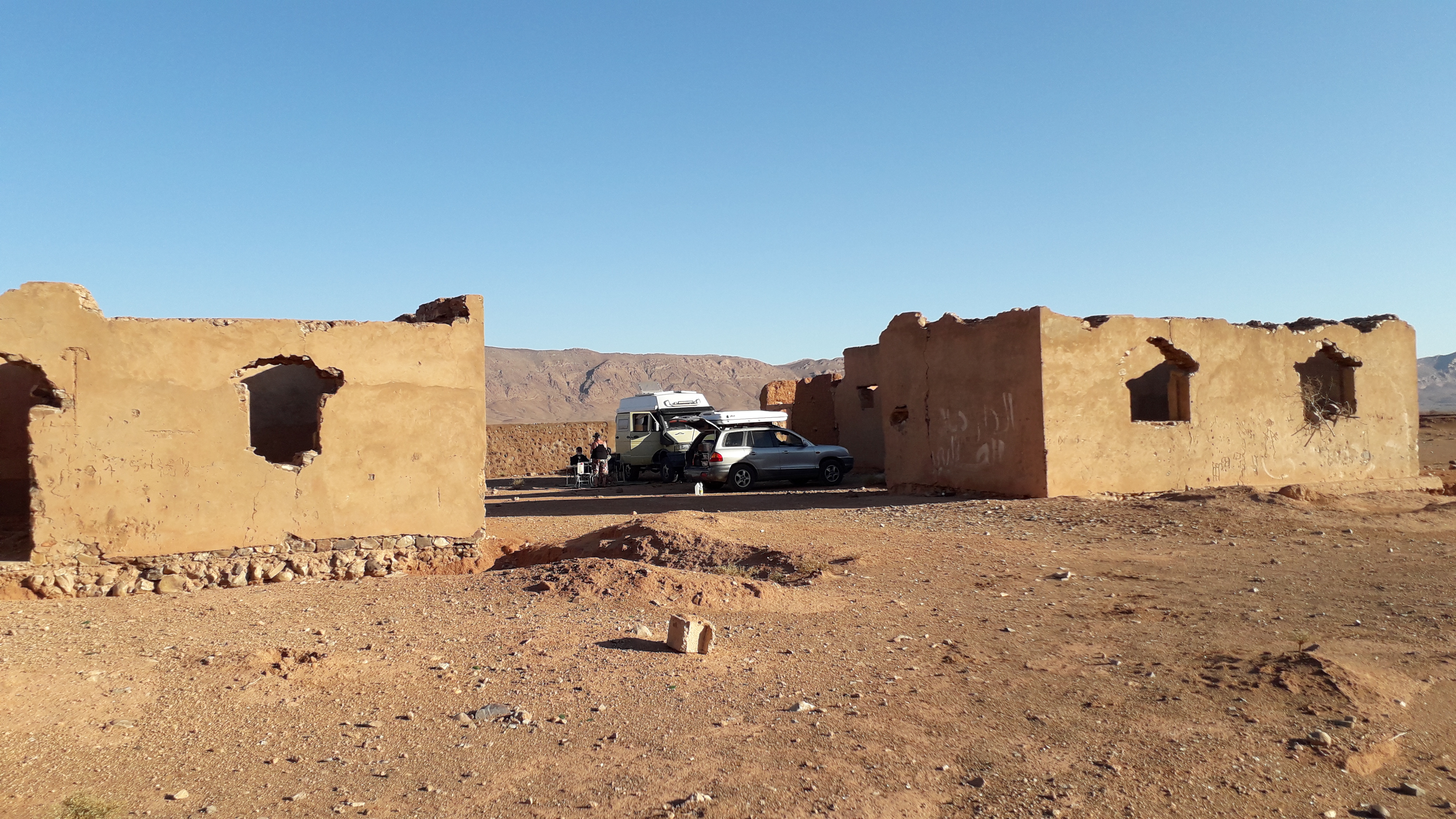 Bivouac du côté de Taghjijt