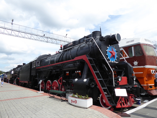 Voyage Transsibérien 2017, le 14/07, 7ème jour,  Novossibirsk, musée du rail (1)