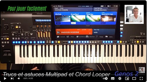 Yamaha GENOS 2 Trucs & Astuces : Multipad & Chord looper 