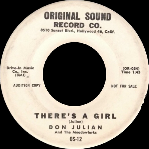 Don Julian & The Meadowlarks : CD " The Booglay 1954-1965 " Soul Bag Records DP 93 [ FR ]
