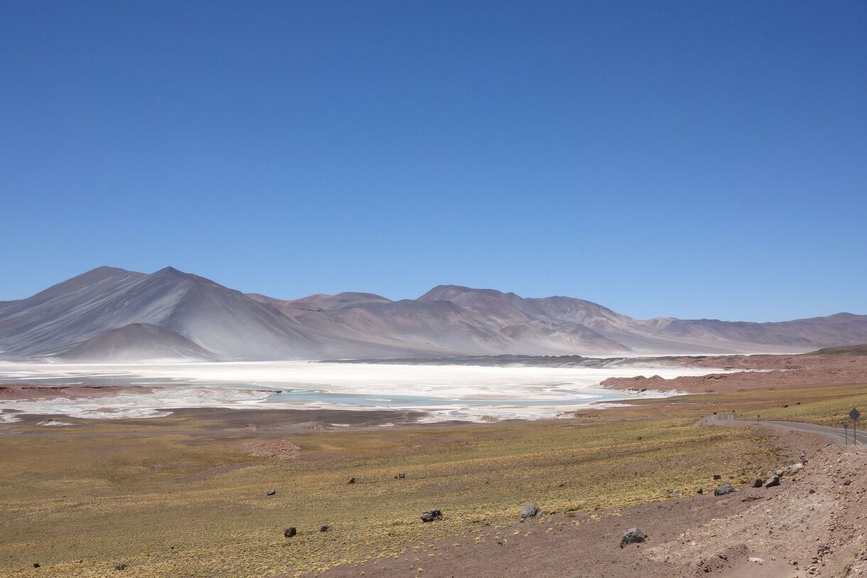 Atacama ~ Le Salar de Agua Calientes et la Laguna Tuyalto