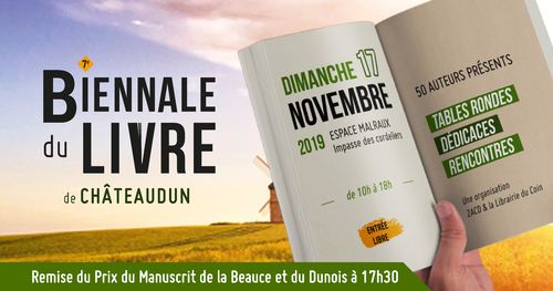 Le livre "un autre regard sur Châteaudun" sort le 17 novembre 2019 pour la biennale à l'Espace Malraux