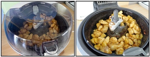 Poulet à l'ananas (actifry)