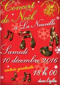 Concert de Noël Samedi 10 décembre Eglise St Blaise La Neuville