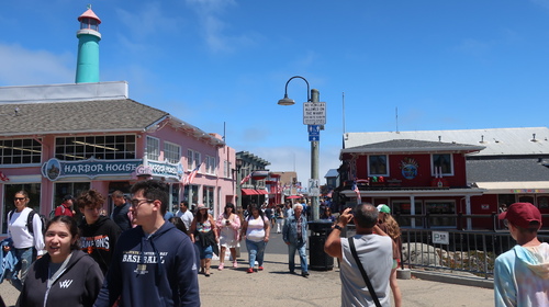 C'est une maison bleue... San Francisco