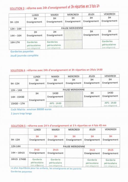 Lundi 02 juin à 17h30 la réforme Peillon