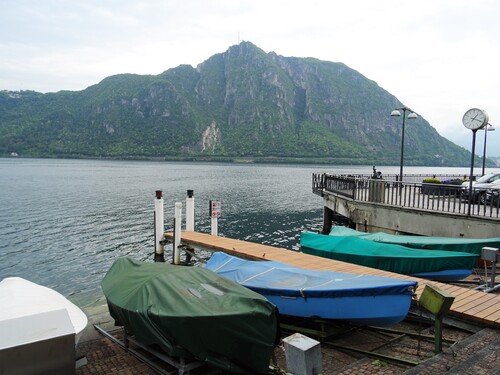 Campione d'Italia sur le Lac de Lugano (photo)