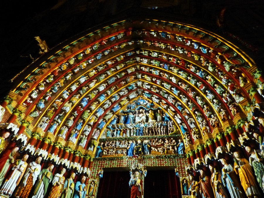 La Cathédrale d'Amiens en couleurs