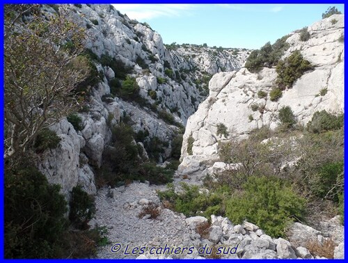 Calanques, Le belvédère céleste Titou Ninou