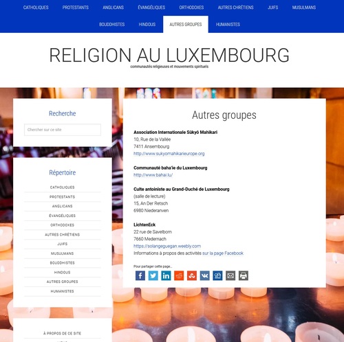 Culte Antoiniste du Luxembourg (religion.lu)