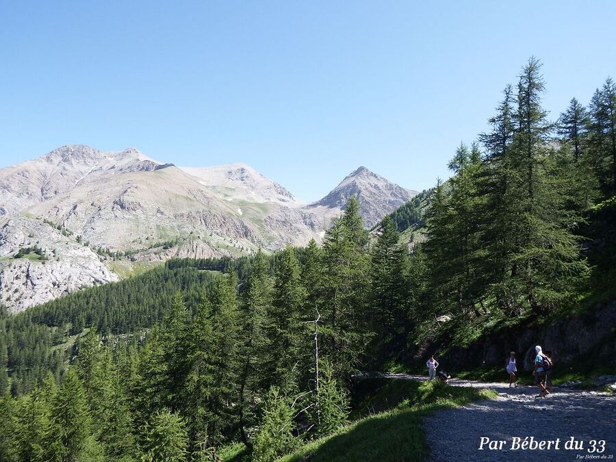 La rando pour aller au lac d'Allos (2)