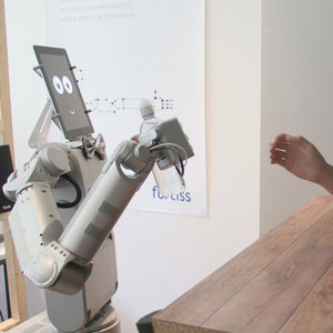 james, le robot barman.