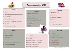 Programmation sur 3 ans