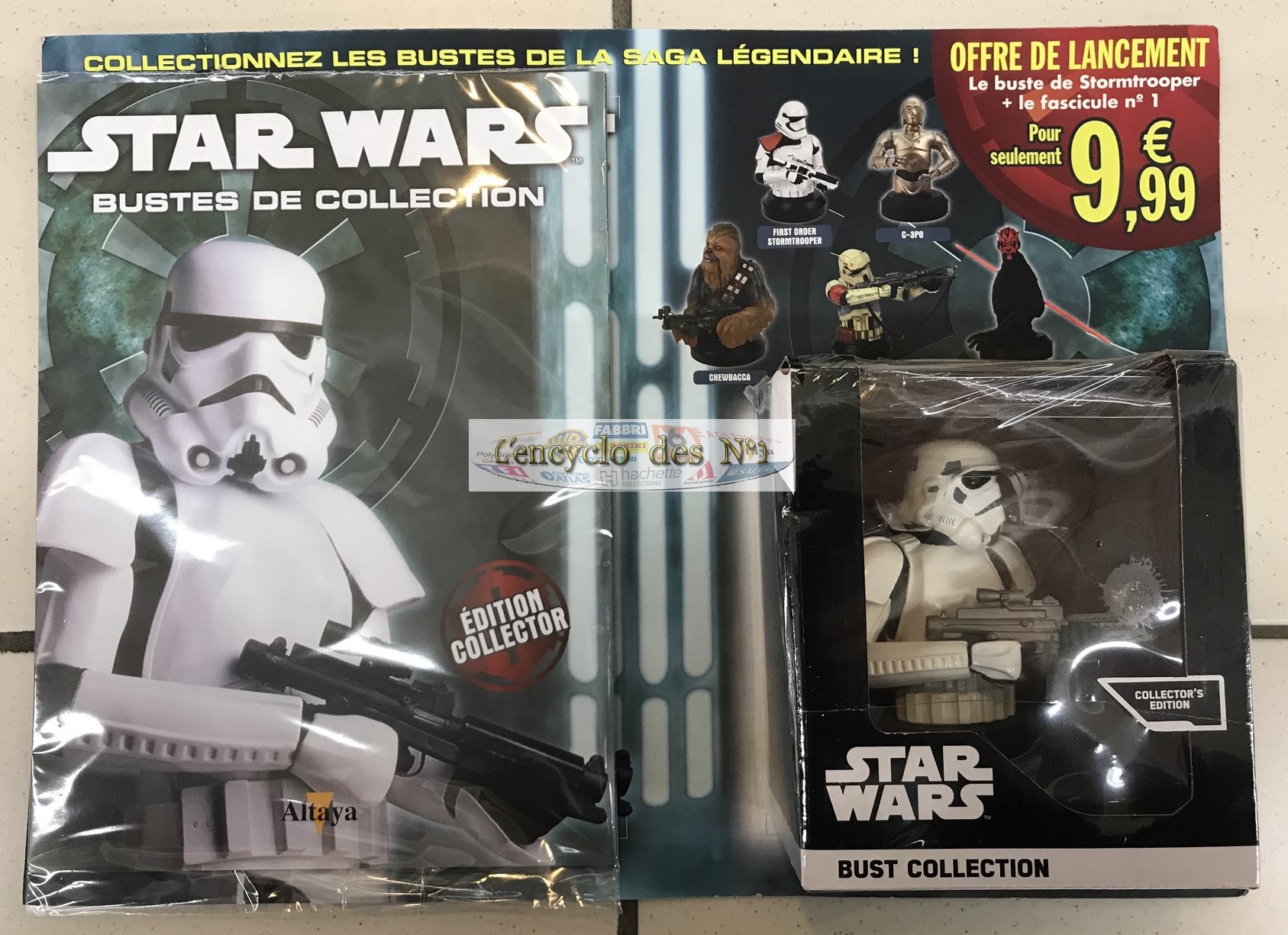 N° 1 Bustes de collection Star Wars - Lancement édition 2019 - L' encyclo  des N° 1