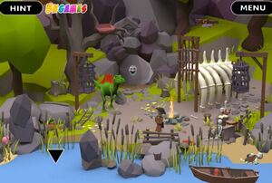 Jouer à Escape game - Cave island