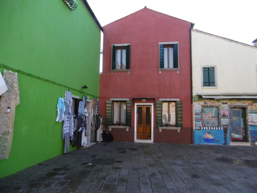 Les maisons colorées de Burano