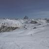 Descente face au pic du Midi d'Ossau