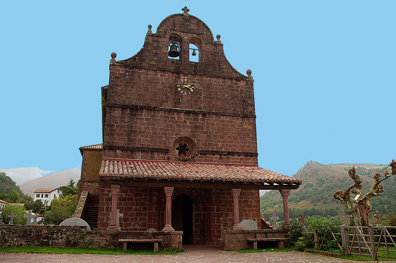 Bidarray : l'église de l'Assomption