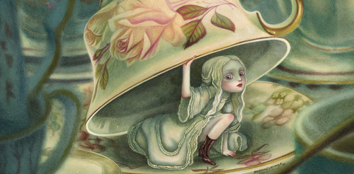 Lewis Carroll, Les Aventures d'Alice au pays des merveilles, Benjamin Lacombe