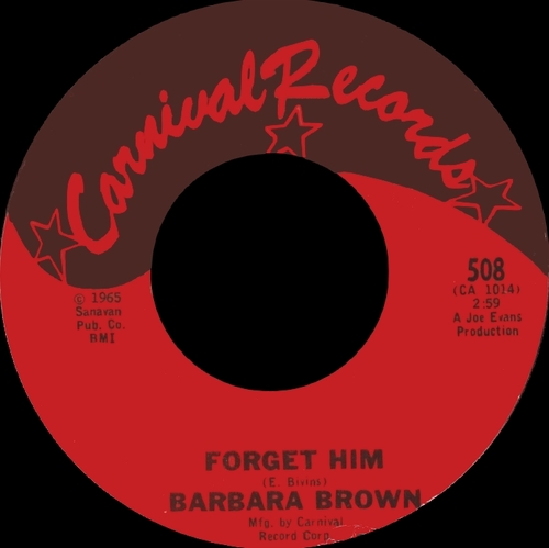 Barbara Brown (2) " The Singles 1963 1965 " Soul Bag Records DP EP 02 [ FR ] 2018