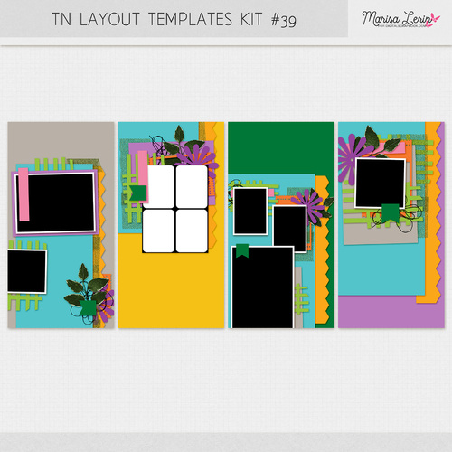 Layout Templates kit#87-TN #39-layer it kit#6