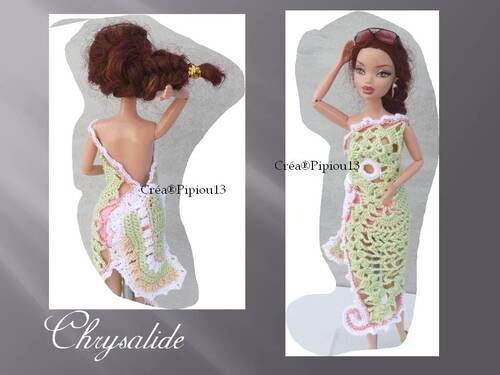 Barbie en modèle "Chrysalide"
