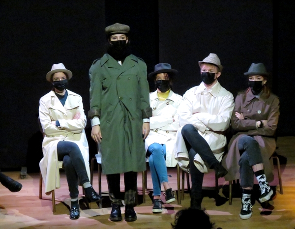 Quelques élèves du lycée Désiré Nisard de Châtillon sur Seine, ont interprété avec brio des extraits d'"Exercices de style", et de "La Joconde jusqu'à cent"  