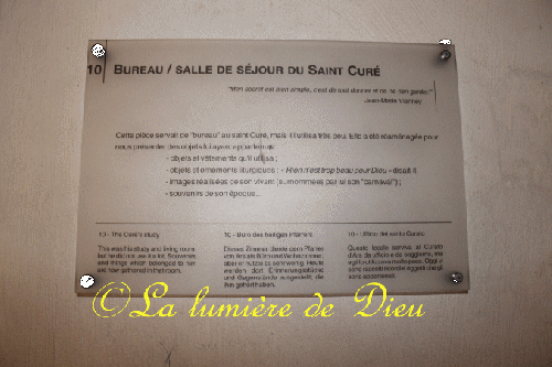 Ars sur Formans, maison du curé d'Ars