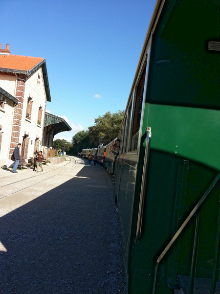 Train vapeur au Crotoy