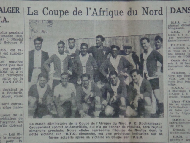 l\'olympique de rouiba futur adversaire du mca en coupe afn