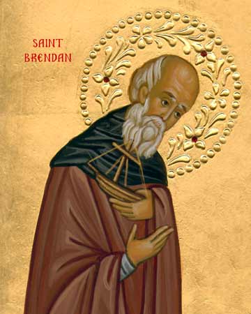 Saint Brendan de Clonfert († 583)