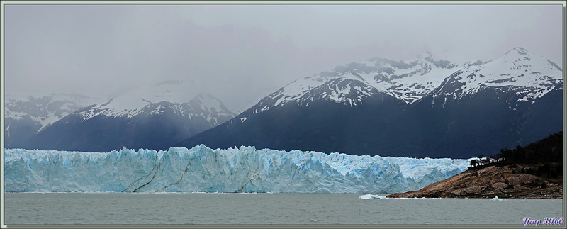 Nous partons en bateau, sur le Brazo Rico du Lago Argentino, afin de nous approcher du front du glacier Perito Moreno - Patagonie - Argentine