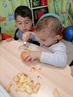 PS MS - Atelier compote de pommes