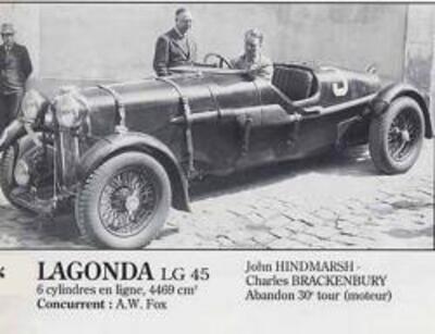 Le Mans 1937 Abandons & disqualifiée  II