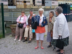 visite de l'ascenseur a bateaux des fontinettes le 1.06.2012