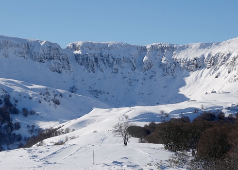 Le Lioran, séjour du 29-01 au 04-02-2023, photos Agnès Croatto, Col de Serre