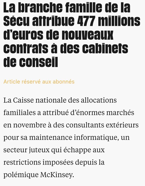 Qu'avons nous fait pour subir ce gouvernement ?