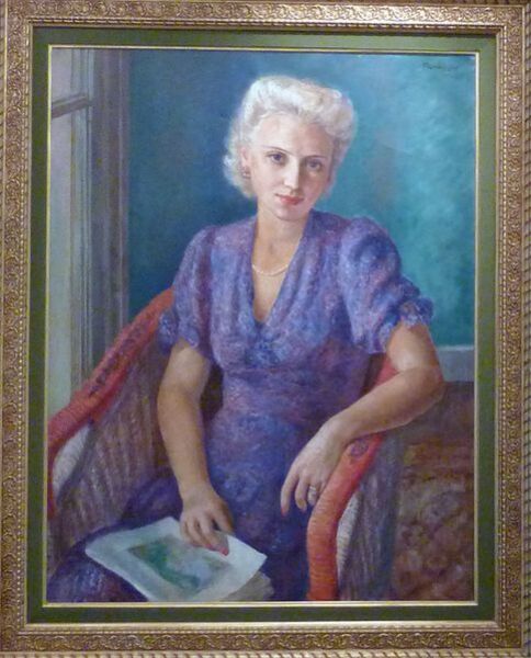 44 - Portrait de femme 1942