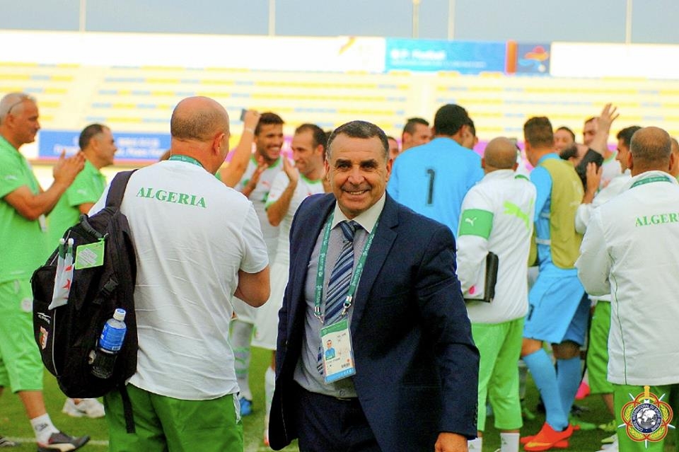 29.9.2015 en corée du sud jeux mondiaux militaire EN-Qatar 2-1 avec Abid