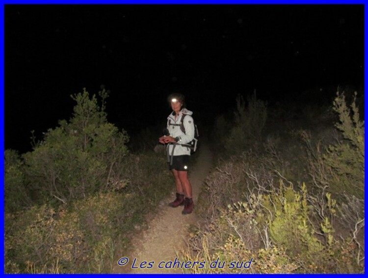 Grand Vallon de Lascours, rando nocturne.