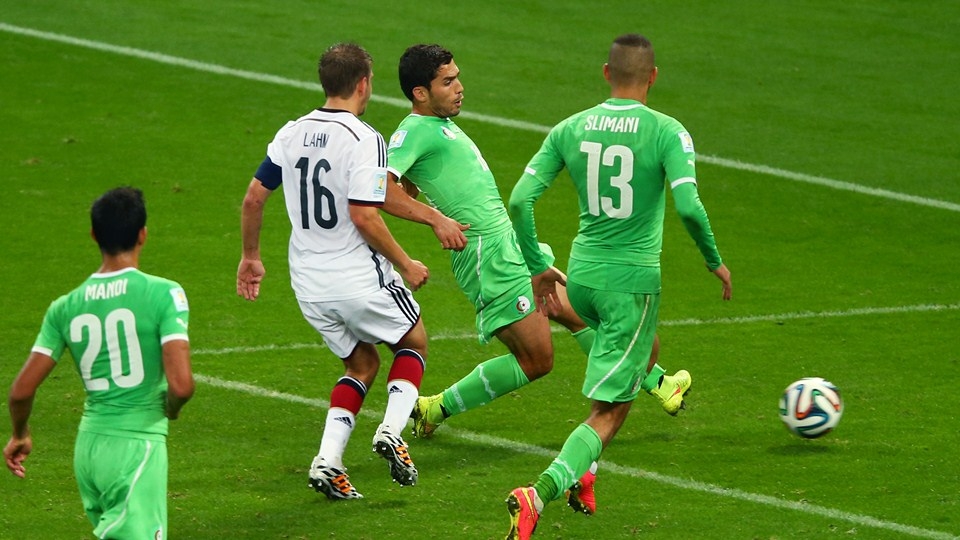 Lundi 30.6.2014 à Porto Alegre Allemagne-EN 2-1 après prolongations
