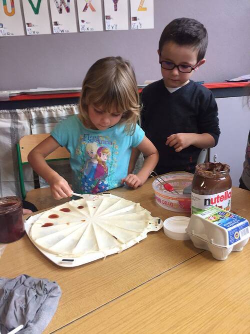 Semaine du goût: confection de croissants