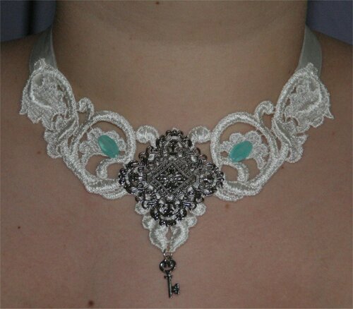 Collier MARIAGE BLEU