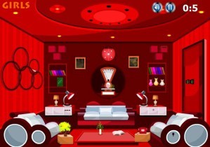 GirlsTheGames - Fresh furniture red room escape